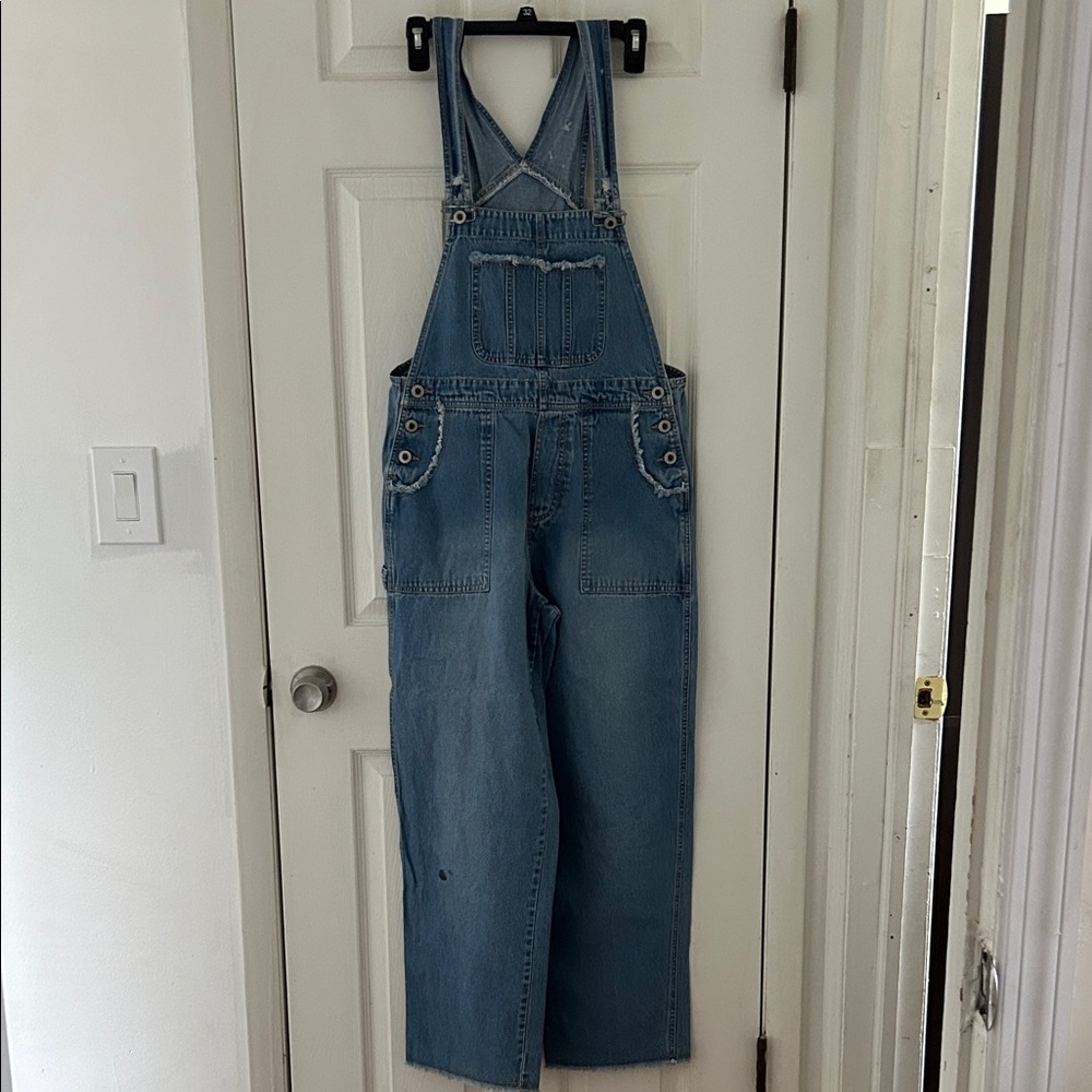 Classic Blue Denim Women's Overalls